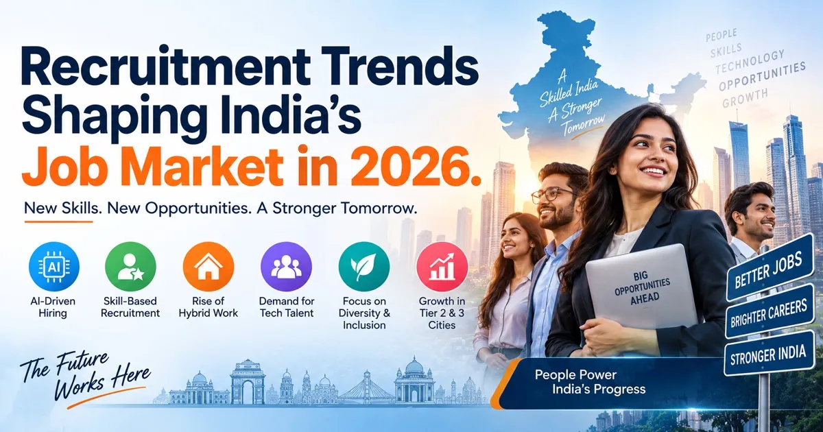 Recruitment trends shaping India's job market in 2026